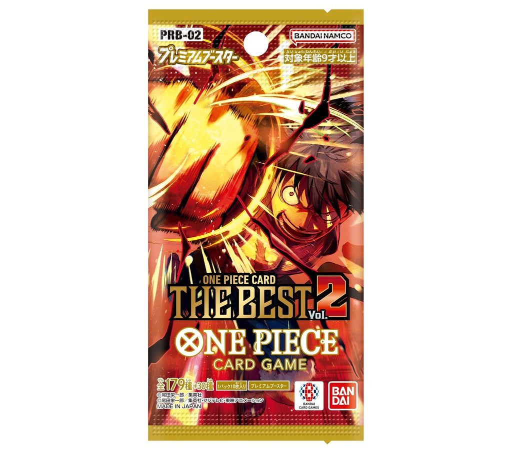 Bandai PRB-02 One Piece Jeu de Cartes Premium Booster Le Meilleur Vol. boite de 2