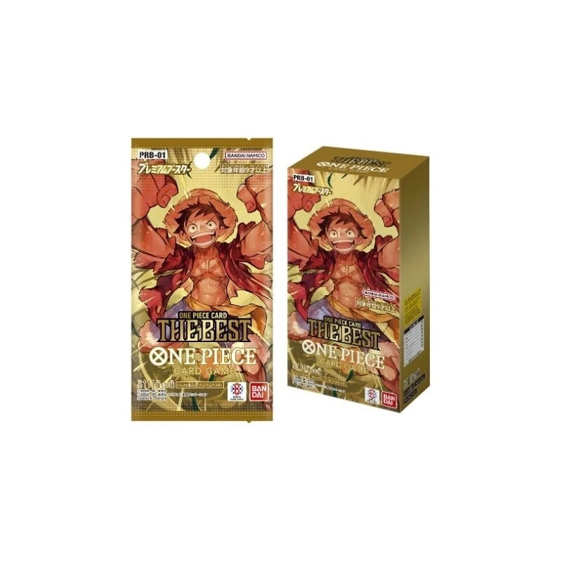BANDAI ONE PIECE Jeu de Cartes Premium Booster ONE PIECE CARD THE BEST PRB-01 BOX