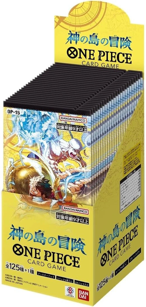 Bandai one piece Jeu de Cartes The Aventure Sur Dieu S Île OP-15 Booster Box TCG