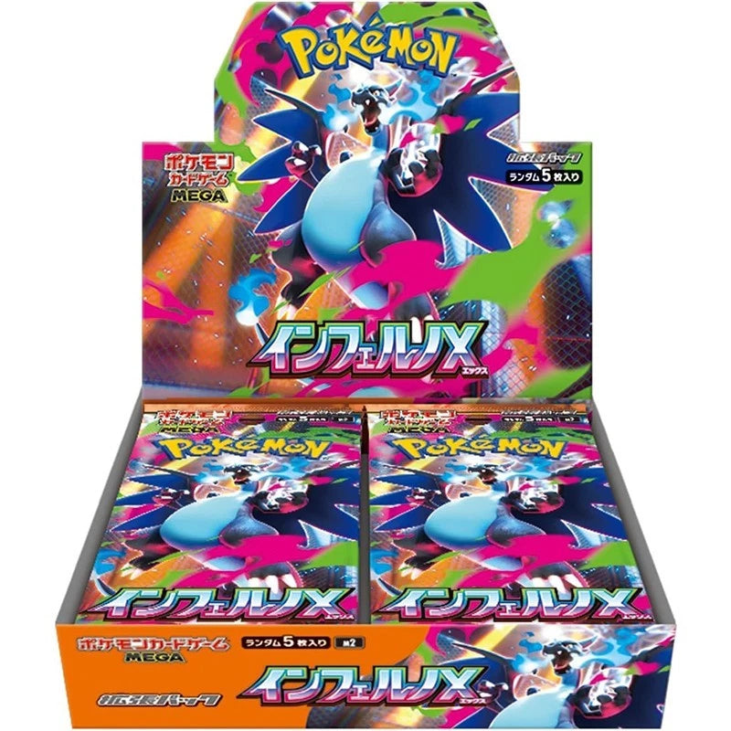 Pack De Boosters MEGA Pokémon Inferno X BOÎTE M2