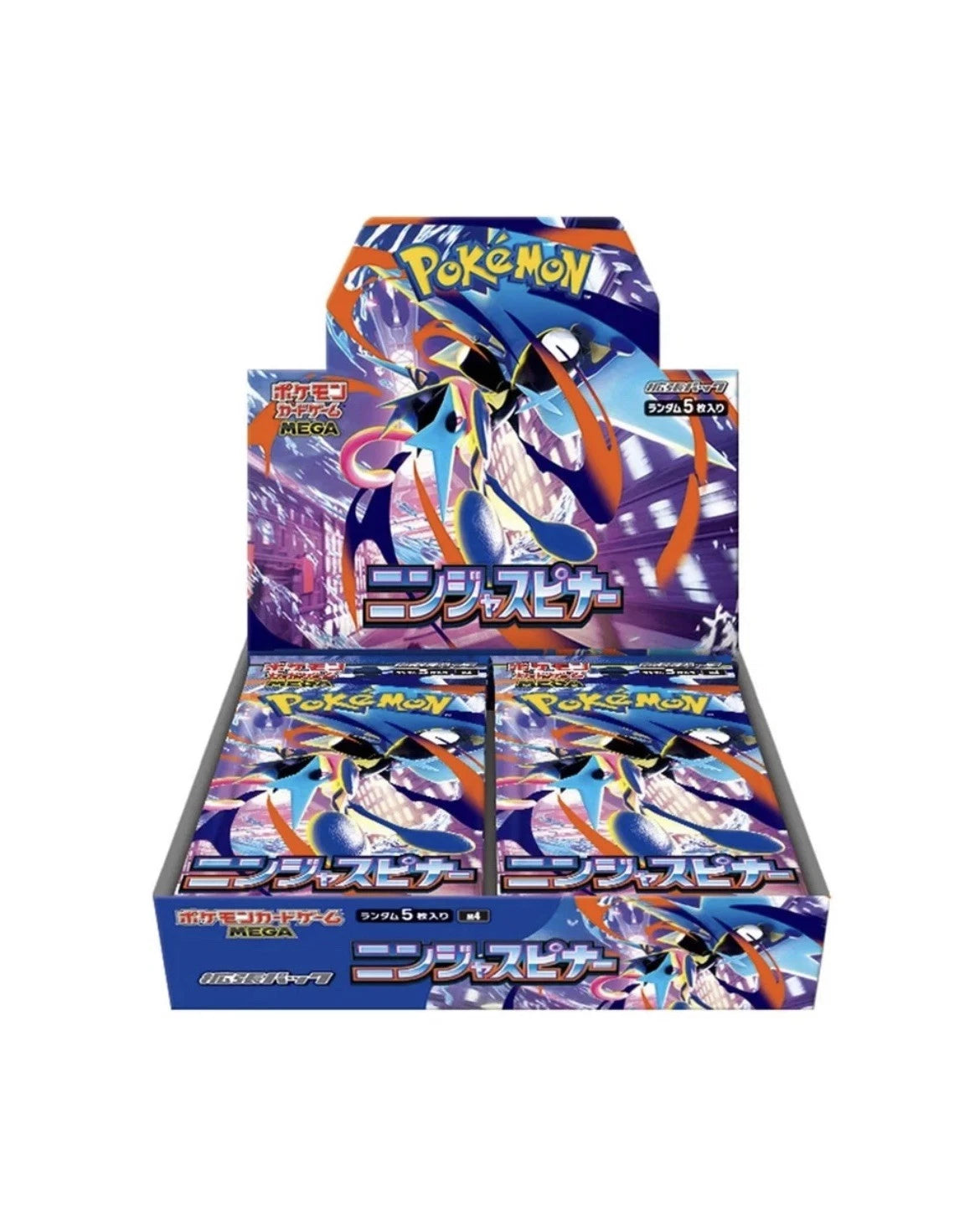 POKEMON TCG - MEGA M4 NINJA SPINNER- BOOSTER BOX [JAPANESE] Au-stock