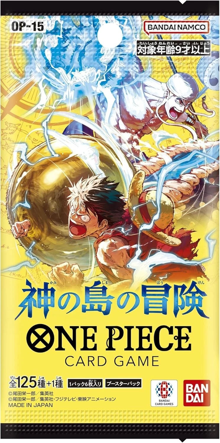 Bandai one piece Jeu de Cartes The Aventure Sur Dieu S Île OP-15 Booster Box TCG