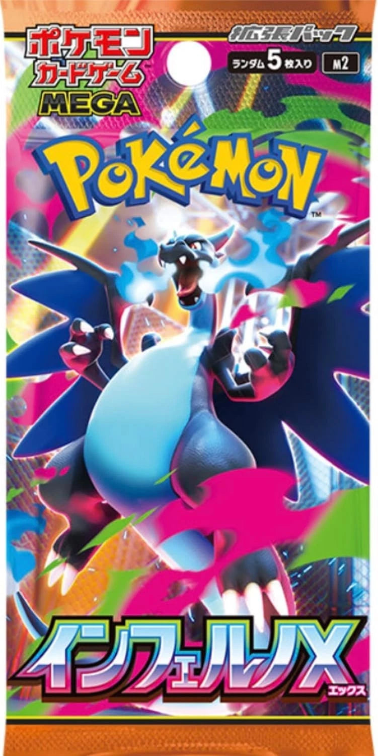 Pack De Boosters MEGA Pokémon Inferno X BOÎTE M2